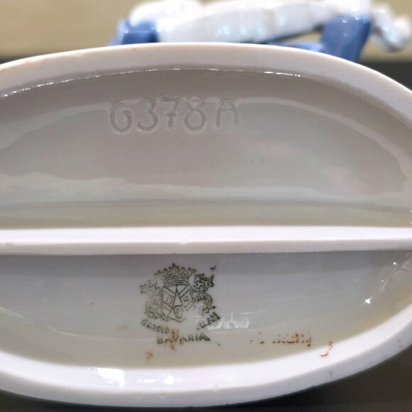 Gerold Porzellan "BOY WITH GUITAR AND DOG" Porcelain #6378A Figurine Statue - Picture 12 of 14